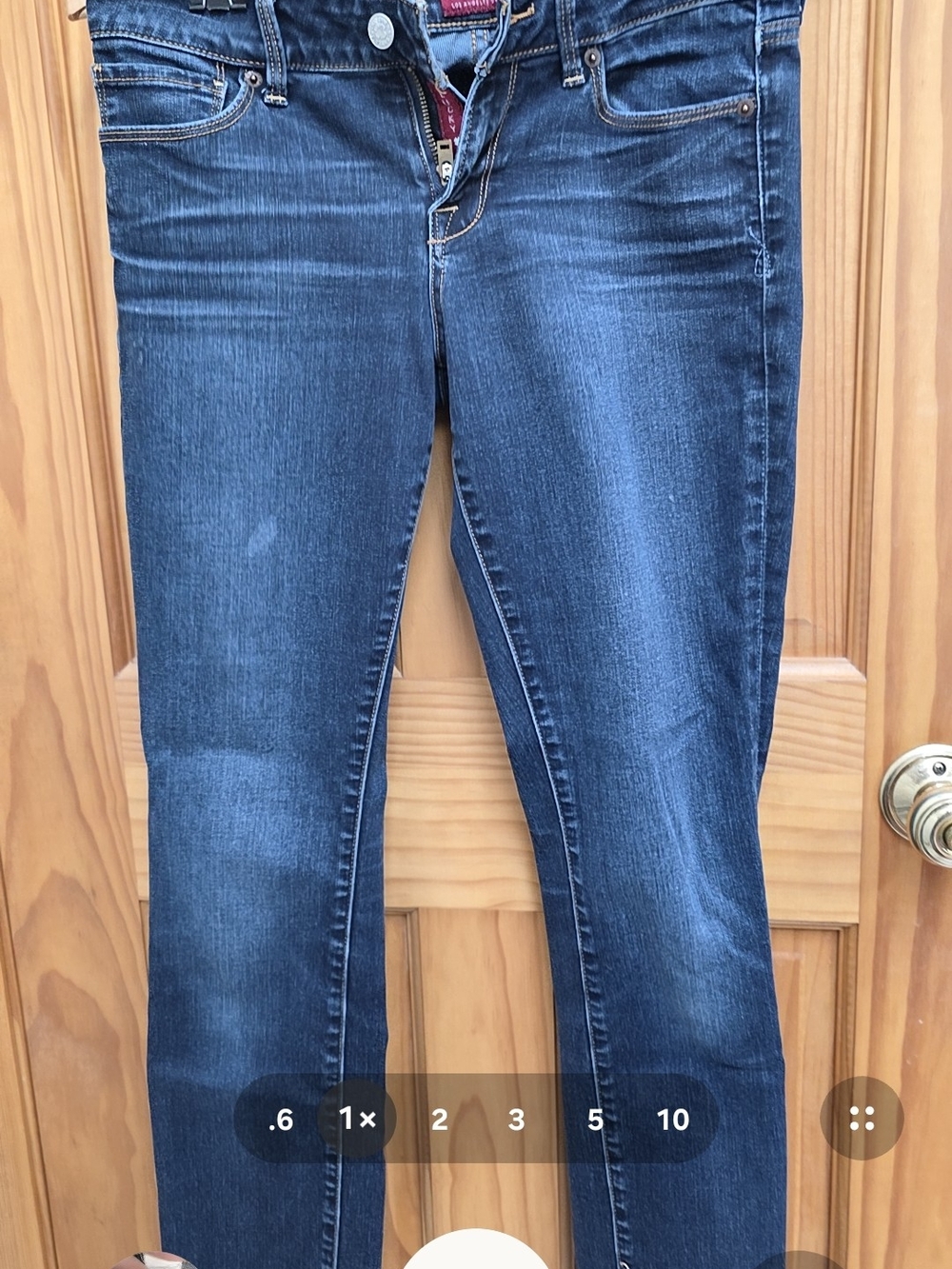 Lucky Brand Women's Skinny Jeans in Dark Blue Wash